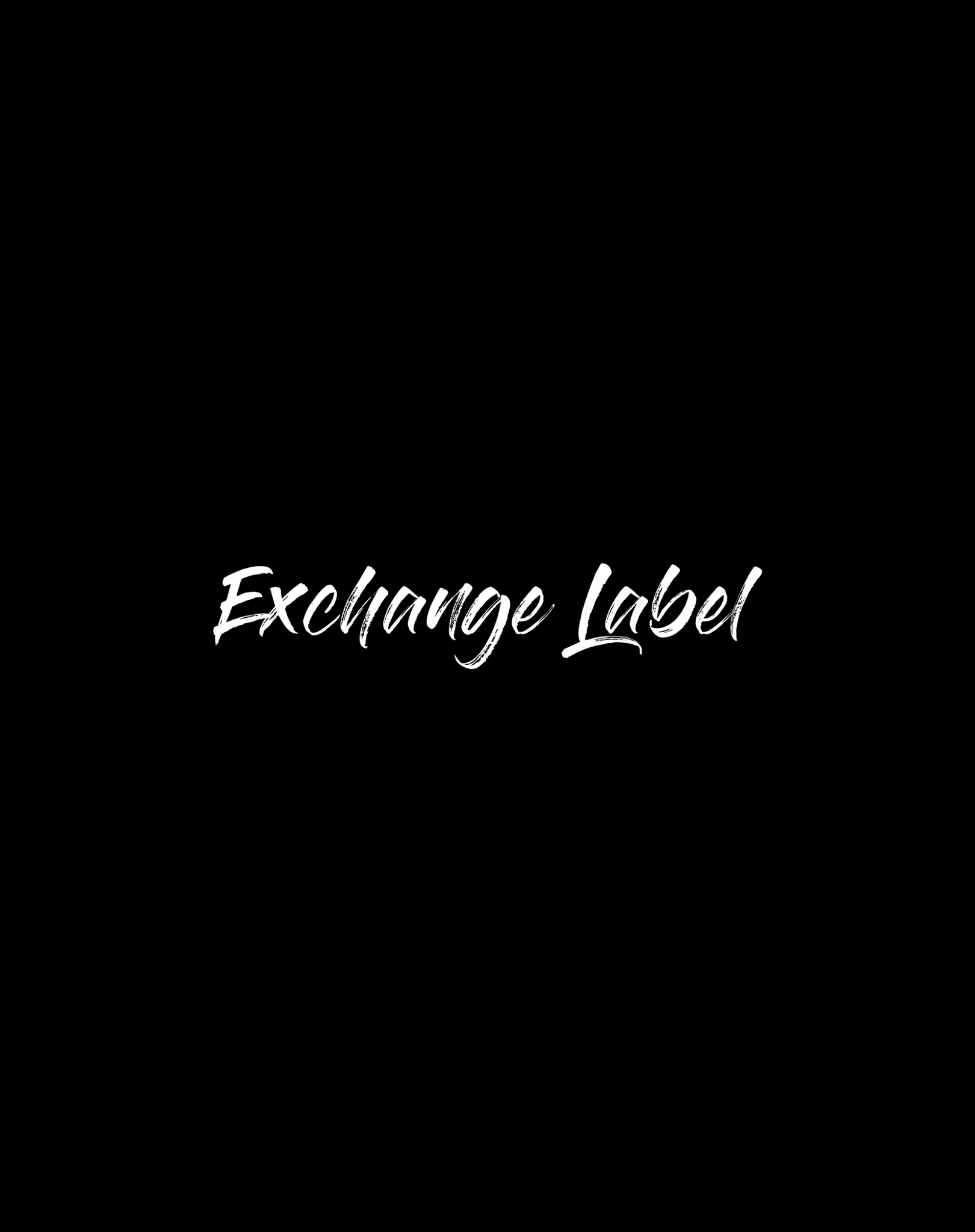 Exchange Label